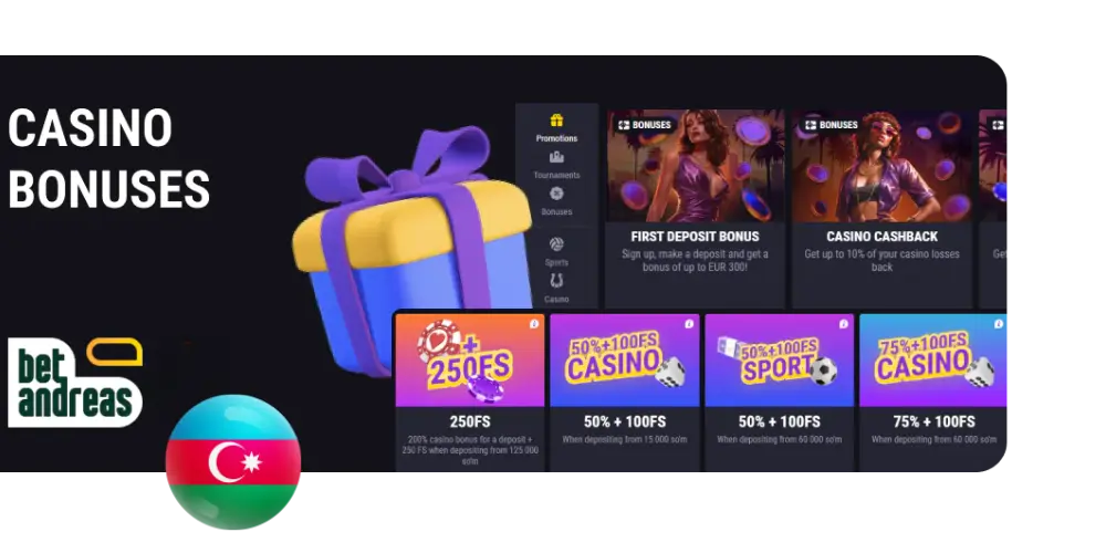 Betandreas Casino Bonus